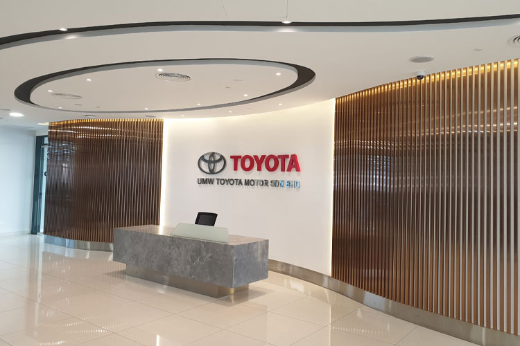 UMW Toyota Motor at Menara Southpoint Mid Valley, KL